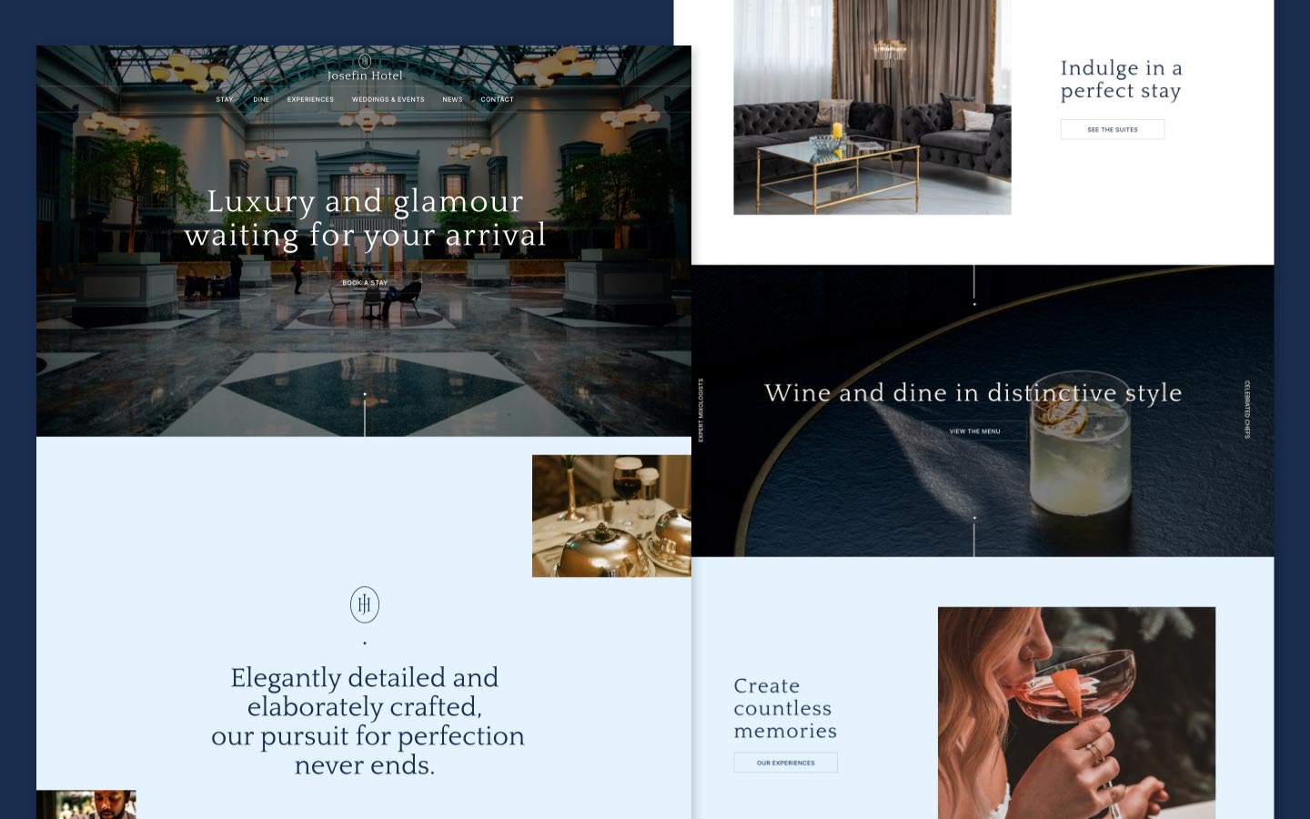Josefin Hotel – Hotel Website Template